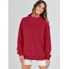 imageANRABESS Womens Oversized Sweatshirts Turtleneck Pullover Long Sleeve Hoodies Tops 2024 Fall Fashion Preppy OutfitsRed