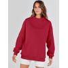 imageANRABESS Womens Oversized Sweatshirts Turtleneck Pullover Long Sleeve Hoodies Tops 2024 Fall Fashion Preppy OutfitsRed