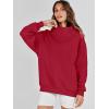 imageANRABESS Womens Oversized Sweatshirts Turtleneck Pullover Long Sleeve Hoodies Tops 2024 Fall Fashion Preppy OutfitsRed
