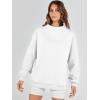 imageANRABESS Womens Oversized Sweatshirts Turtleneck Pullover Long Sleeve Hoodies Tops 2024 Fall Fashion Preppy OutfitsWhite