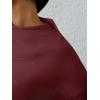 imageANRABESS Womens Oversized Sweatshirts Turtleneck Pullover Long Sleeve Hoodies Tops 2024 Fall Fashion Preppy OutfitsWine Red