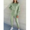 imageANRABESS Womens Two Piece Outfits Sweater Sets Long Sleeve Knit Pullover and Jogger Pants Tracksuit Lounge Set 2024 ClothesMint
