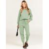 imageANRABESS Womens Two Piece Outfits Sweater Sets Long Sleeve Knit Pullover and Jogger Pants Tracksuit Lounge Set 2024 ClothesMint