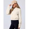 imageANRABESS Womens Zip Up Hoodies Cropped Sweatshirts Fleece Jackets Fall Outfits Casual Hooded Y2k Tops Winter Clothes 2025Beige