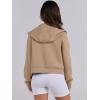 imageANRABESS Womens Zip Up Hoodies Cropped Sweatshirts Fleece Jackets Fall Outfits Casual Hooded Y2k Tops Winter Clothes 2025Khaki
