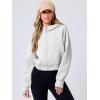 imageANRABESS Womens Zip Up Hoodies Cropped Sweatshirts Fleece Jackets Fall Outfits Casual Hooded Y2k Tops Winter Clothes 2025Light Grey