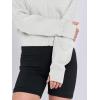 imageANRABESS Womens Zip Up Hoodies Cropped Sweatshirts Fleece Jackets Fall Outfits Casual Hooded Y2k Tops Winter Clothes 2025Light Grey