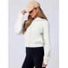 imageANRABESS Womens Zip Up Hoodies Cropped Sweatshirts Fleece Jackets Fall Outfits Casual Hooded Y2k Tops Winter Clothes 2025White