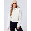 imageANRABESS Womens Zip Up Hoodies Cropped Sweatshirts Fleece Jackets Fall Outfits Casual Hooded Y2k Tops Winter Clothes 2025White