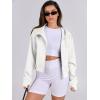 imageANRABESS Womens Zip Up Hoodies Cropped Sweatshirts Fleece Jackets Fall Outfits Casual Hooded Y2k Tops Winter Clothes 2025White