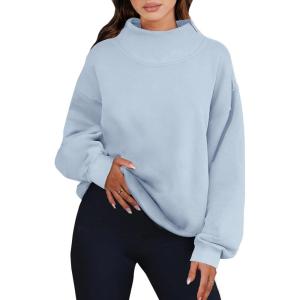 imageANRABESS Womens Oversized Sweatshirts Turtleneck Pullover Long Sleeve Hoodies Tops 2024 Fall Fashion Preppy OutfitsLight Blue