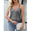 imageANRABESS Women Sequin Tank Tops Sparkle Glitter Shirts Summer Sleeveless V Neck Shimmer Sexy Party Cami Going Out OutfitsBlack White