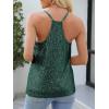 imageANRABESS Women Sequin Tank Tops Sparkle Glitter Shirts Summer Sleeveless V Neck Shimmer Sexy Party Cami Going Out OutfitsGreen
