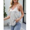 imageANRABESS Women Sequin Tank Tops Sparkle Glitter Shirts Summer Sleeveless V Neck Shimmer Sexy Party Cami Going Out OutfitsSilver