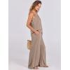 imageANRABESS Womens 2 Piece Linen Lounge Set Casual Matching Pants Jumpsuit Summer Beach Travel Vacation Trendy OutfitsLight Brown