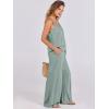 imageANRABESS Womens 2 Piece Linen Lounge Set Casual Matching Pants Jumpsuit Summer Beach Travel Vacation Trendy OutfitsLight Green