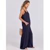 imageANRABESS Womens 2 Piece Linen Lounge Set Casual Matching Pants Jumpsuit Summer Beach Travel Vacation Trendy OutfitsNavy Blue