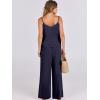 imageANRABESS Womens 2 Piece Linen Lounge Set Casual Matching Pants Jumpsuit Summer Beach Travel Vacation Trendy OutfitsNavy Blue