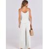 imageANRABESS Womens 2 Piece Linen Lounge Set Casual Matching Pants Jumpsuit Summer Beach Travel Vacation Trendy OutfitsWhite