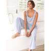 imageANRABESS Womens 2 Piece Outfits Linen Pants Jumpsuit Matching Lounge Set Casual Summer Beach Vacation Trendy Clothes Blue Large