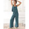 imageANRABESS Womens 2 Piece Outfits Linen Pants Jumpsuit Matching Lounge Set Casual Summer Beach Vacation Trendy Clothes Grey Blue XLarge