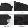 imageANRABESS Womens 2 Piece Outfits Tennis Workout Summer Sets Sleeveless Top And Skirt 2025 Casual Lounge Short Set SweatsuitBlack
