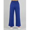 imageANRABESS Womens 2 Piece Sets Summer Outfits Sleeveless Wide Leg Tracksuits Casual Sweat Sets Lounge SweatsuitsRoyal Blue