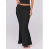 imageANRABESS Skirt Sets for Women 2 Piece Outfits 2025 Summer Crop Top Fold Over Maxi Skirt Set Going Out Dress Casual TrendyBlack