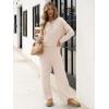 imageANRABESS Women 2 Piece Outfits Oversized Loose Waffle Knit Sweater Set 2025 Fall Trendy Matching Lounge Sets Cozy ClothesBeige