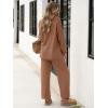 imageANRABESS Women 2 Piece Outfits Oversized Loose Waffle Knit Sweater Set 2025 Fall Trendy Matching Lounge Sets Cozy ClothesLight Brown