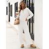 imageANRABESS Women 2 Piece Outfits Oversized Loose Waffle Knit Sweater Set 2025 Fall Trendy Matching Lounge Sets Cozy ClothesWhite