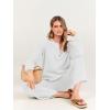 imageANRABESS Women 2 Piece Outfits Oversized Loose Waffle Knit Sweater Set 2025 Fall Trendy Matching Lounge Sets Cozy ClothesWhite