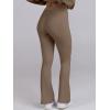 imageANRABESS Women 2 Piece Sweatsuits Lounge Set Oversized Fleece Crewneck Sweatshirts Flare Pants 2025 Fall Outfits ClothesBrown