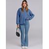 imageANRABESS Women 2 Piece Sweatsuits Lounge Set Oversized Fleece Crewneck Sweatshirts Flare Pants 2025 Fall Outfits ClothesDeep Blue
