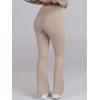 imageANRABESS Women 2 Piece Sweatsuits Lounge Set Oversized Fleece Crewneck Sweatshirts Flare Pants 2025 Fall Outfits ClothesLight Brown