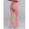 imageANRABESS Women 2 Piece Sweatsuits Lounge Set Oversized Fleece Crewneck Sweatshirts Flare Pants 2025 Fall Outfits ClothesPink