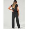 imageANRABESS Women 2 Piece Set Sleeveless Sweatsuit Tracksuit Casual Matching 2025 Travel Summer Trendy OutfitsBlack
