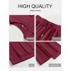 imageANRABESS Women 2 Piece Set Sleeveless Sweatsuit Tracksuit Casual Matching 2025 Travel Summer Trendy OutfitsBurgundy