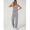 imageANRABESS Women 2 Piece Set Sleeveless Sweatsuit Tracksuit Casual Matching 2025 Travel Summer Trendy OutfitsGrey