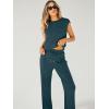 imageANRABESS Women 2 Piece Set Sleeveless Sweatsuit Tracksuit Casual Matching 2025 Travel Summer Trendy OutfitsLake