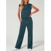 imageANRABESS Women 2 Piece Set Sleeveless Sweatsuit Tracksuit Casual Matching 2025 Travel Summer Trendy OutfitsLake