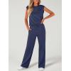 imageANRABESS Women 2 Piece Set Sleeveless Sweatsuit Tracksuit Casual Matching 2025 Travel Summer Trendy OutfitsNavy Blue