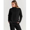 imageANRABESS Women Two Piece Outfits Turtleneck Pullover Top Cozy Knit Sweater Pants Lounge Set 2024 Fall Sweatsuit SweatsuitsBlack