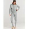 imageANRABESS Women Two Piece Outfits Turtleneck Pullover Top Cozy Knit Sweater Pants Lounge Set 2024 Fall Sweatsuit SweatsuitsSilver