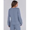 imageANRABESS Womens 2 Piece Lounge Sets Sweatsuit Travel Outfits Wide Leg Pants Set 2024 Fall Fashion Tracksuit ClothesBlue