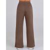 imageANRABESS Womens 2 Piece Lounge Sets Sweatsuit Travel Outfits Wide Leg Pants Set 2024 Fall Fashion Tracksuit ClothesBrown