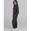 imageANRABESS Womens 2 Piece Outfits Lounge Sets Cropped Sweatshirt ampamp Joggers Fashion Sweatsuit Sweat Set 2024 Fall TravelBlack