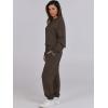 imageANRABESS Womens 2 Piece Outfits Lounge Sets Cropped Sweatshirt ampamp Joggers Fashion Sweatsuit Sweat Set 2024 Fall TravelCoffee