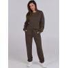 imageANRABESS Womens 2 Piece Outfits Lounge Sets Cropped Sweatshirt ampamp Joggers Fashion Sweatsuit Sweat Set 2024 Fall TravelCoffee