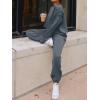 imageANRABESS Womens 2 Piece Outfits Lounge Sets Cropped Sweatshirt ampamp Joggers Fashion Sweatsuit Sweat Set 2024 Fall TravelGray Blue
